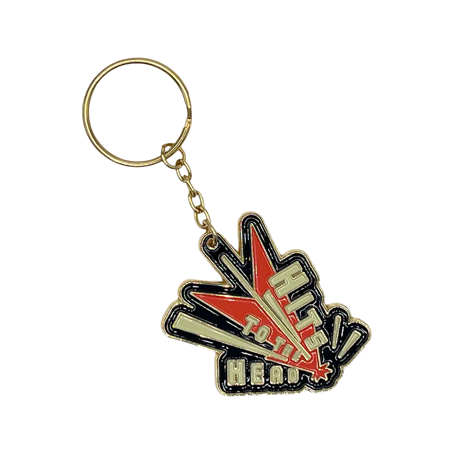Hits to the Head Keychain