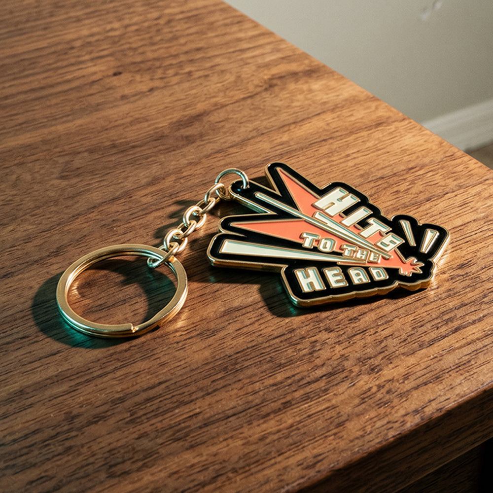 Hits to the Head Keychain