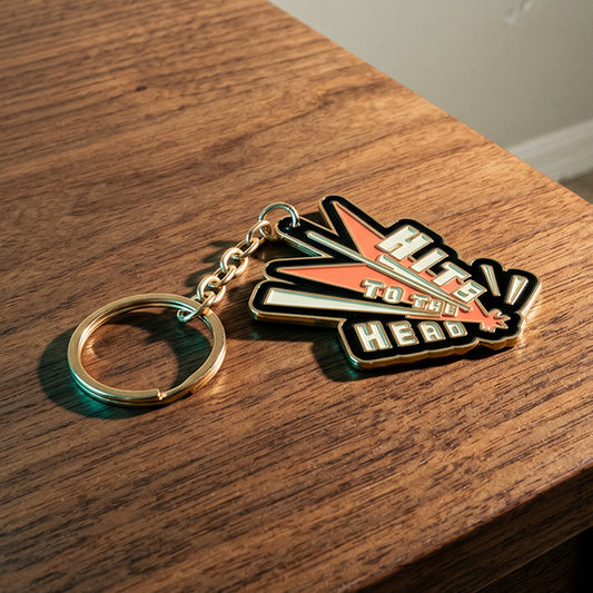 Hits to the Head Keychain