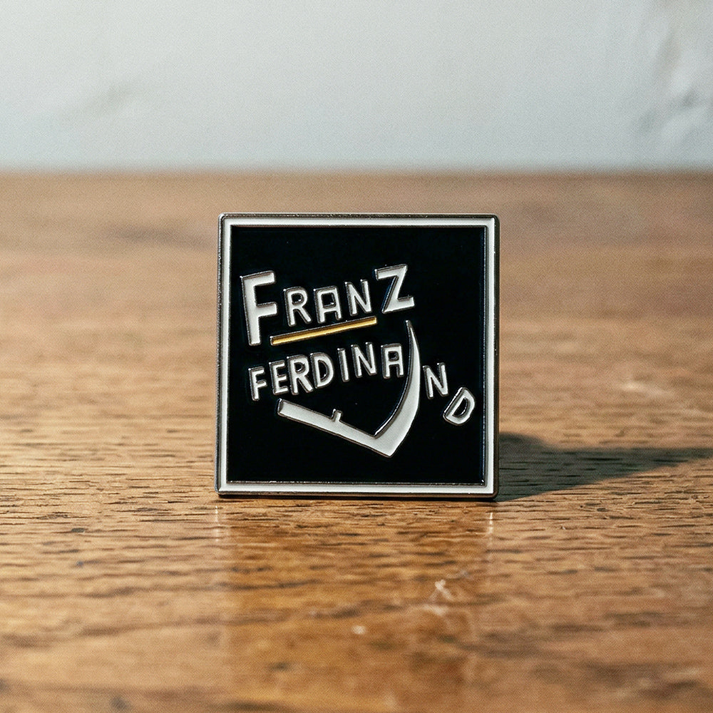 Black Scythe Enamel Pin