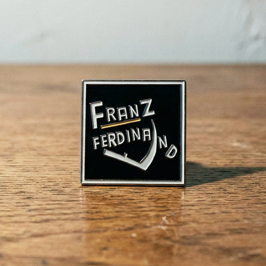 Black Scythe Enamel Pin